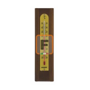 Termometro su legno di noce per interni